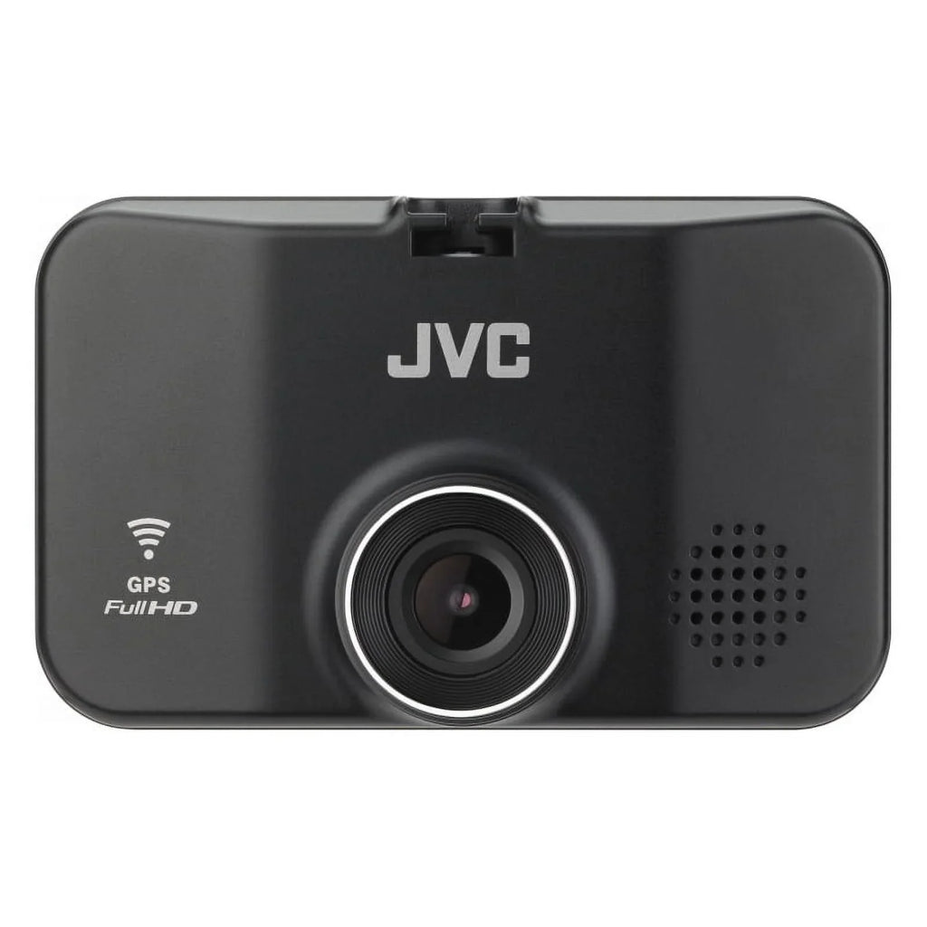 JVC  KV-DR305W Full-HD-Dashcam featuring Integrated GPS, Built-in Wi-Fi, Full HD recording, 3-Axis G-Force Sensor and Smartphone Linkag