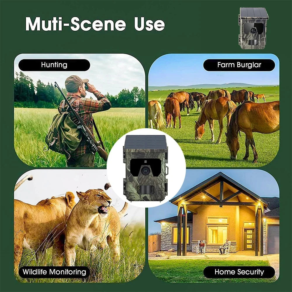 Anself 2K Video Camcorder, 4G HC 600Pro, 30MP, 256GB Support, Waterproof Stay Alert with Motion Activated Recording & Live Stream