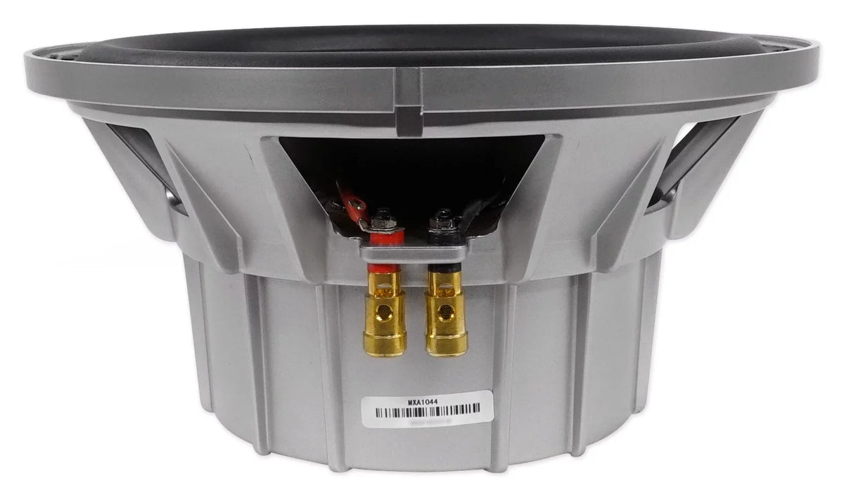 Memphis Audio MXA1044 10" 500 Watt LED Dual 4-Ohm Marine Subwoofer vessel Sub