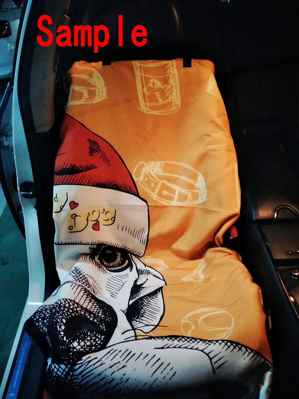 GCKG Red Anchor Pet Car Seat protector,Red Anchor Pet Car Seat wrap Dog Car Seat Mat Hammock Cargo Mat Trunk Mat For Cars Trucks and SUV 54x60 inches