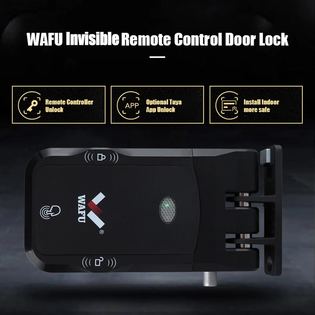 Pinnaco WAFU Smart Lock Wireless Keyless Door Lock with Remote Control