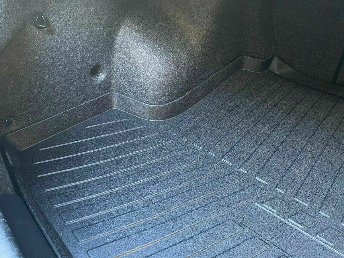 EACCESSORIES EA Cargo Liner – Trunk Mat for Nissan Altima 2013-2023 – atmospheric conditions-impervious Trunk Mats for Cars with Raised Lip – Non-Slip Car Trunk Mat Rubber – Easy to Install – Laser Pre-Cut Design