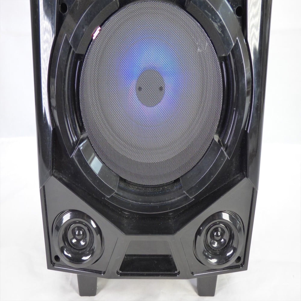 Outdoor Home Bluetooth Speaker Tailgate Rechargeable LED Lights USB Microphone Input