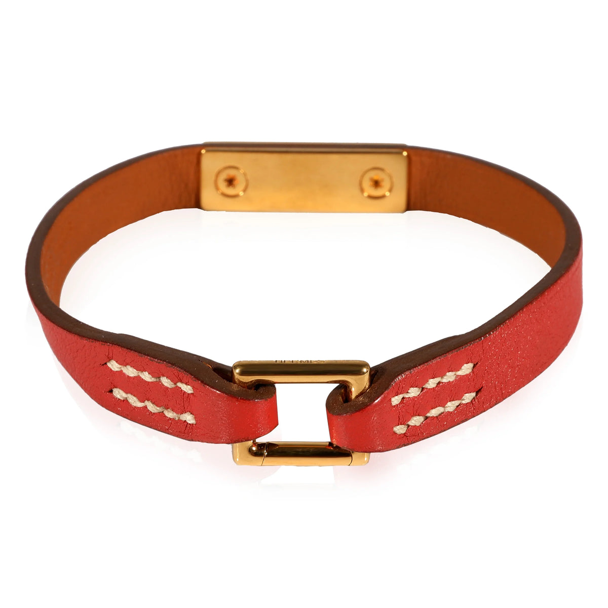 Hermès Rivale Mini Bracelet In Swift Calfskin Pre-Owned