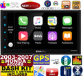 2003-07 HONDA ACCORD NAVIGATION  CARPLAY ANDROID AUTO BLUETOOTH USB AUX CD/DVD CAR RADIO STEREO
