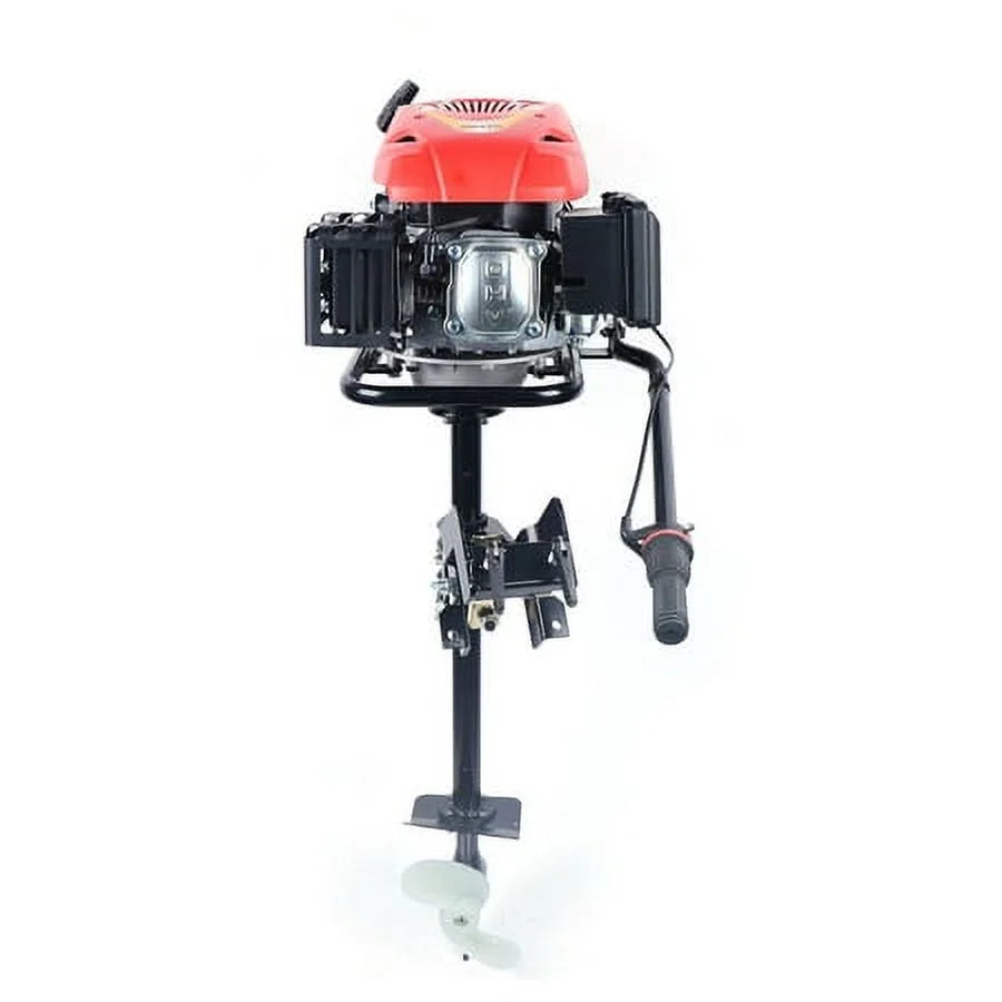 Outboard Motor 4 Stroke 6  Heavy Duty ship Engine OHV Air Cooling System 173CC