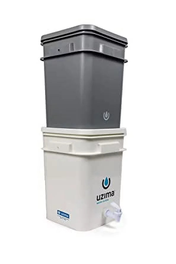 Uzima UZ-2 camping liquid filter and drinking aqua filter system,  portable travel moisture filter alternative to aqua purification systems, moisture filter for camping, backpacking, and hiking