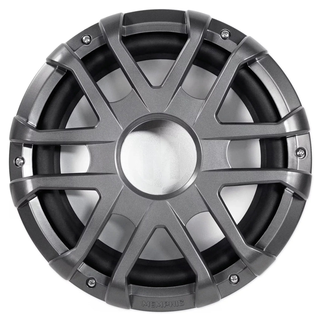 Memphis Audio MXA1044 10" 500 Watt LED Dual 4-Ohm Marine Subwoofer vessel Sub