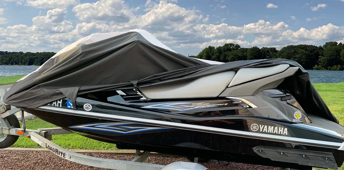 SUPER HEAVY-DUTY wrap appropriate for Bombardier Sea Doo Sea-Doo GTI SE 155 2011-2019 Jet Ski PWC Watercraft shield