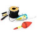 1200TVL Underwater Fishing 24 LEDs Waterproof Fish Shape craft Ice Fishing Accessories with 15m30m50m Cable