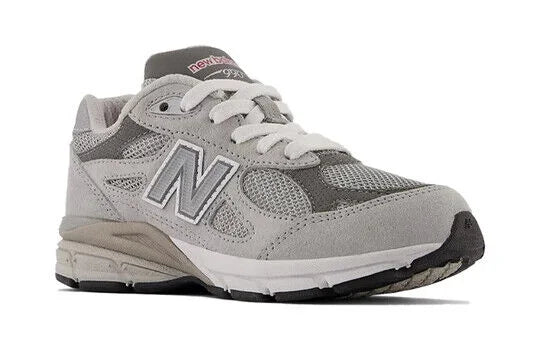 New Balance 990 V3 PC990GY3 Running Shoes Kids Gray Low Top Sneakers NR6789 (1.5)
