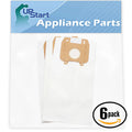 18 Replacement Oreck LWPK60H Vacuum Bags - matching Oreck Magnesium, Type LW Vacuum Bags (6-Pack, 3 Bags Per Pack)