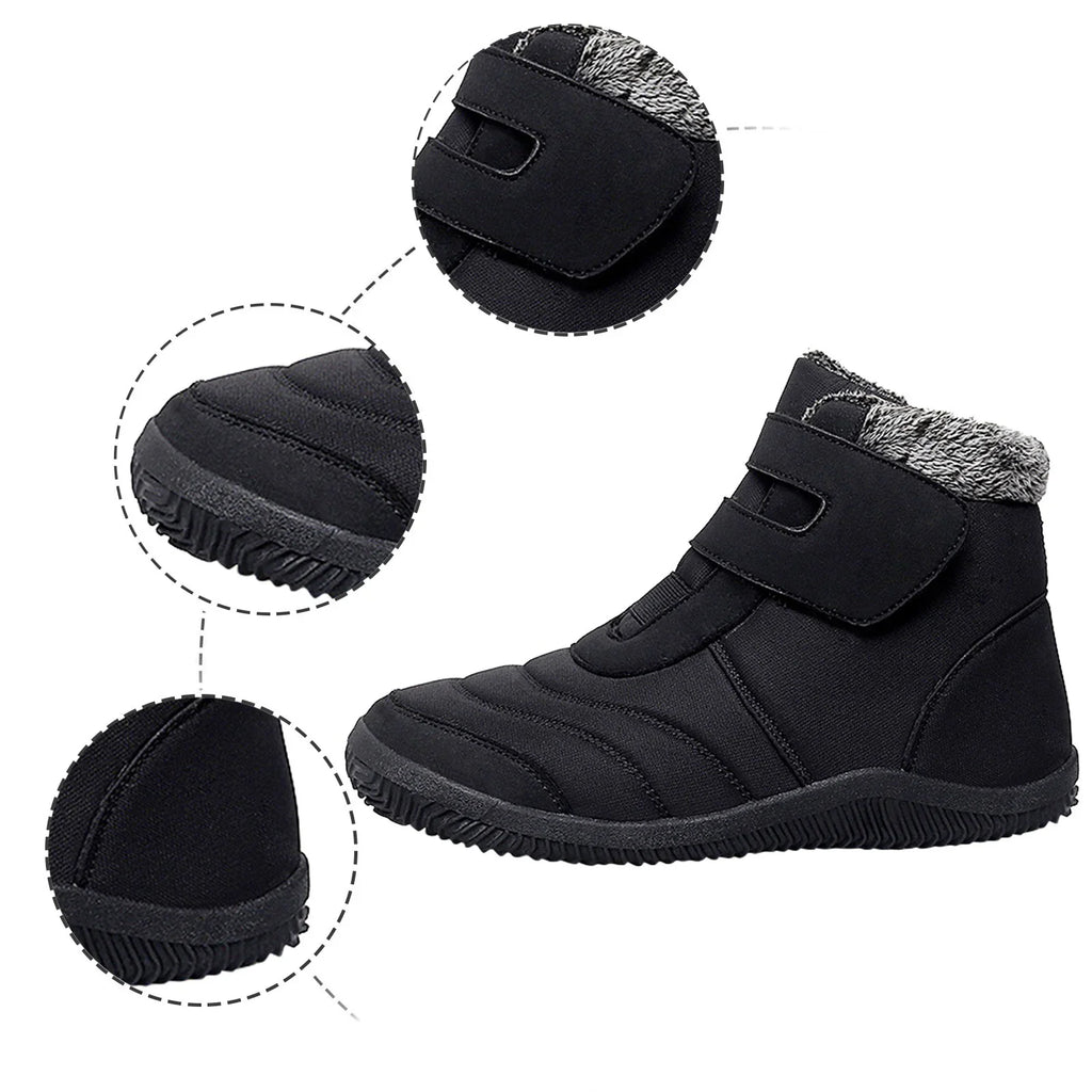 Women's Winter Plus Cotton Thickened High Top Casual Cotton Boots Outdoor Fashion Warm Snow Boots Winter Snow Boots Women aqua Proof Snow Boots for Women Size 12 Wide Width Women's Snow Boots Size 12
