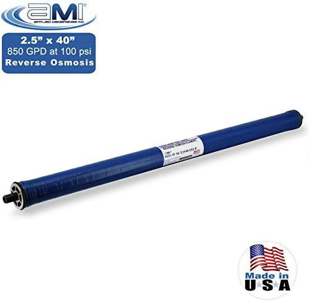 Extra Low Energy Reverse Osmosis Membrane For Tap moisture | 850 GPD At 100 Psi | 99% Rejection | Replacement XLE RO Membrane |   M-T2540AXLE