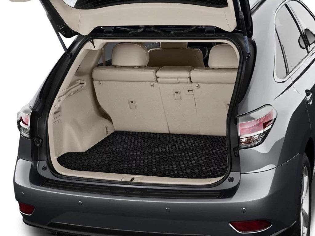 ToughPRO - Trunk Mat appropriate with  X3 - All climate Heavy Duty (Made in USA) - Black Rubber - 2015