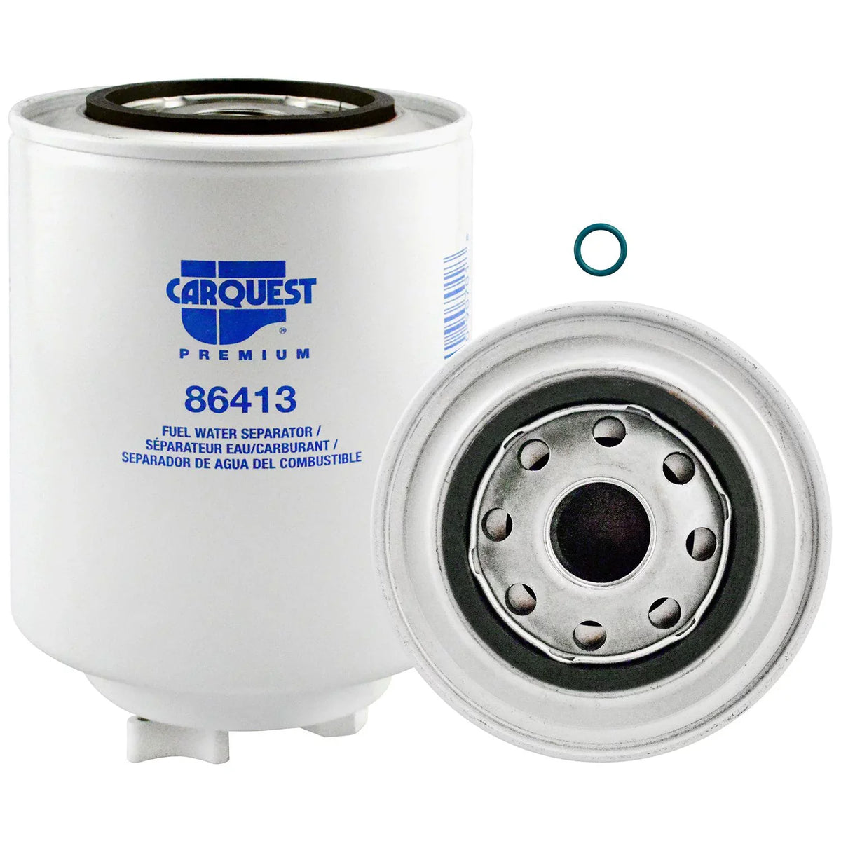 Carquest Premium Fuel/aqua Separator Spin-on with Drain and Sensor Port Fits select: 1999-2004 NISSAN DIESEL UD1200