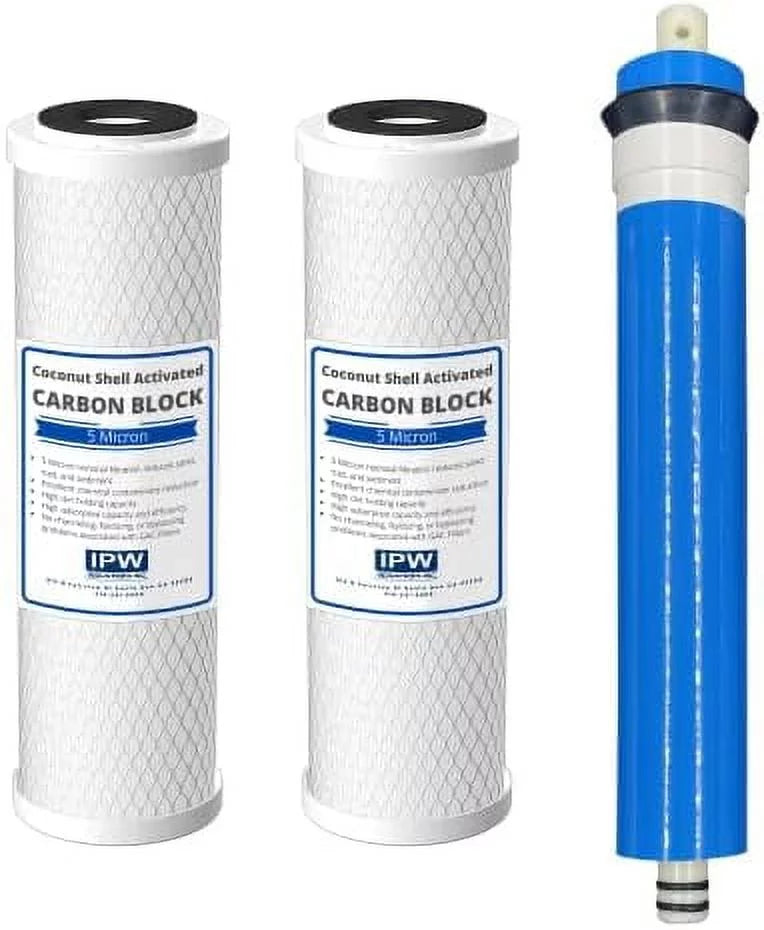 suitable Smartwater Reverse Osmosis RO Set GXRM10G, GXRM10RBL Filter 50 GPD