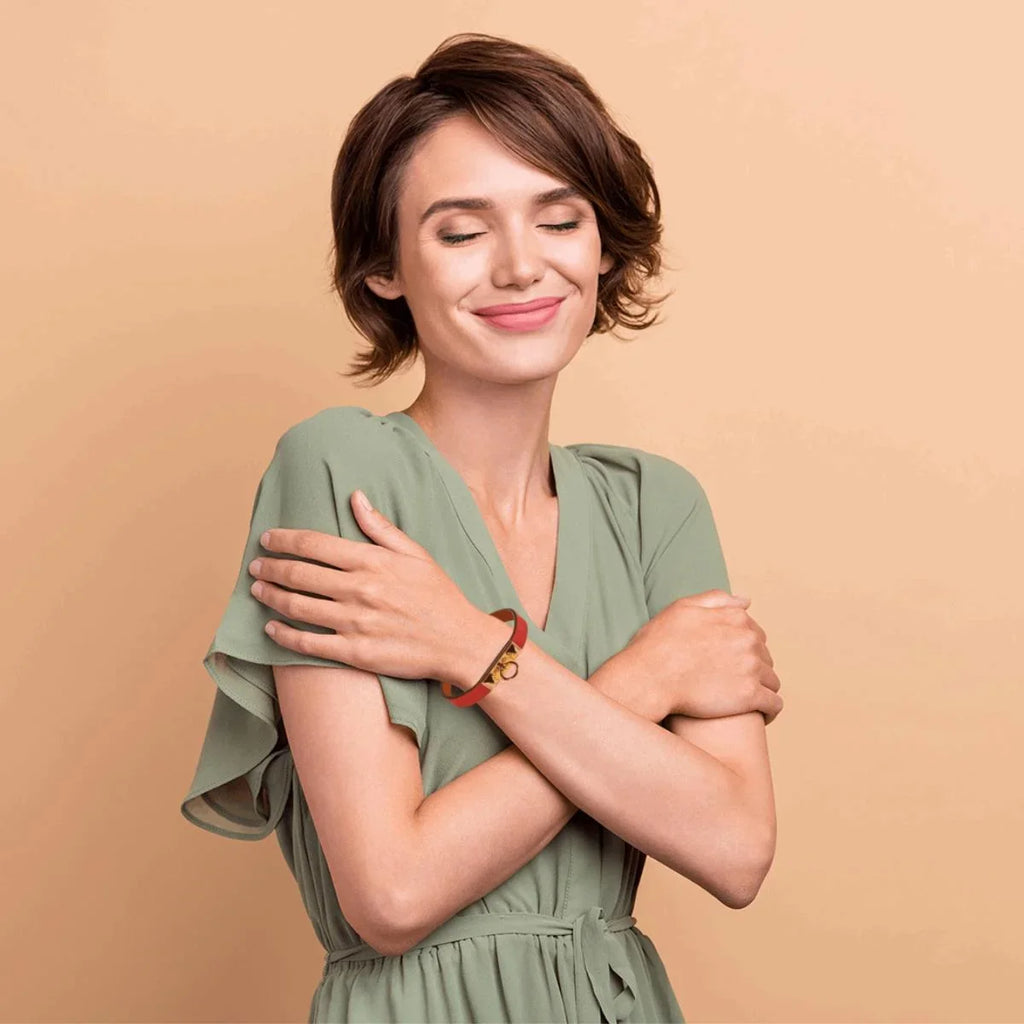 Hermès Rivale Mini Bracelet In Swift Calfskin Pre-Owned