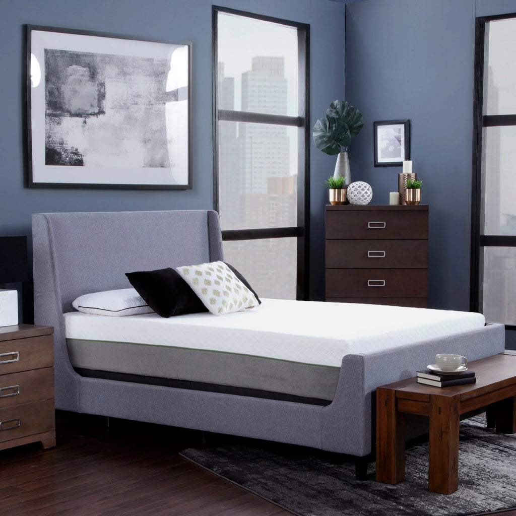 Blissful Nights 12” Copper Infused Memory Foam Mattress, King