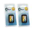 2x Pack - UpStart Battery  DCR-SX63 Battery - High Capacity Replacement  NP-FV50 Digital Camera Battery (1050mAh, 7.2V, Lithium-Ion)