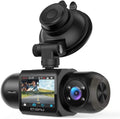 Uber Dual 1080P FHD Built-in GPS Wi-Fi Dash Cam, Front and Inside Car Camera Recorder with Infrared Night Vision,  Sensor, Supercapacitor, 4 IR LEDsG-Sensor, Parking Mode, Loop Recording (D30)