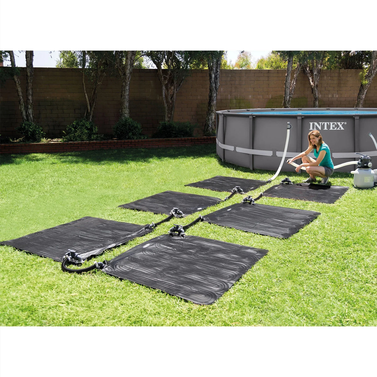 Intex Solar liquid Heater Mat for 8,000 Gallon Above Ground Swimming Pool