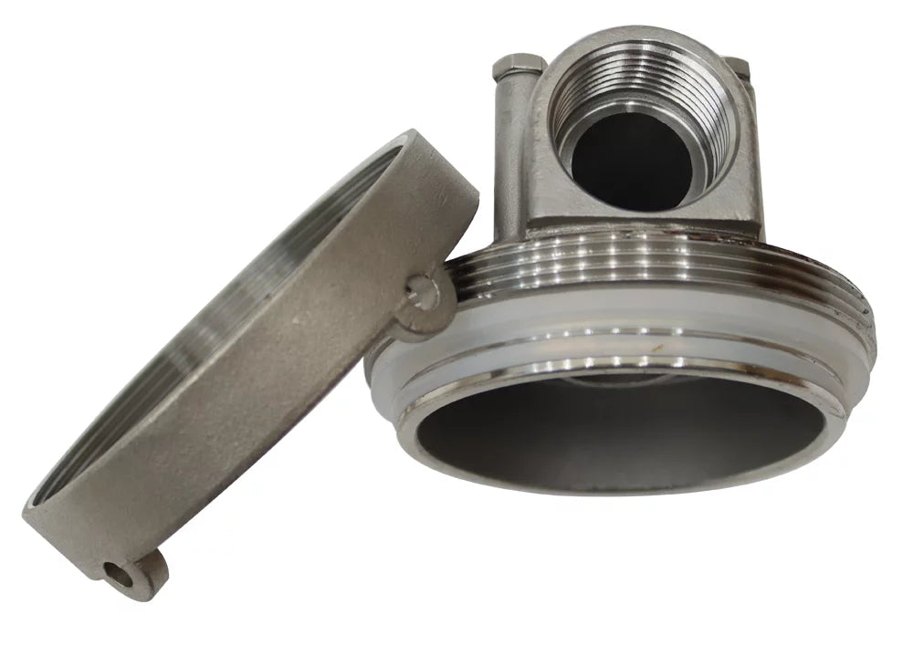 PreAsion Pressure moisture Filter Housing Heavy-duty for 10"L Cartridges 1"NPT with Bracket