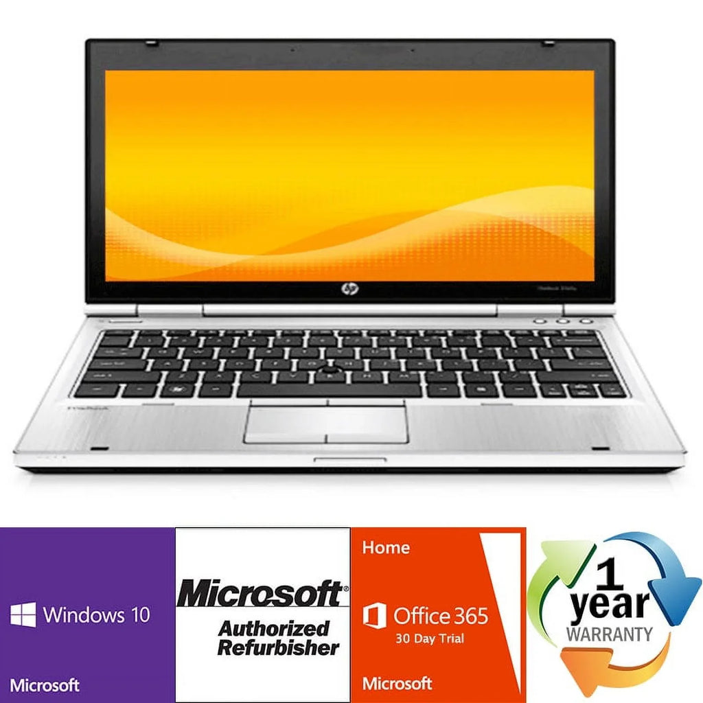 Used  EliteBook 2570p i5 2.6GHz 4GB 320GB DRW Windows 10 Home Laptop Camera