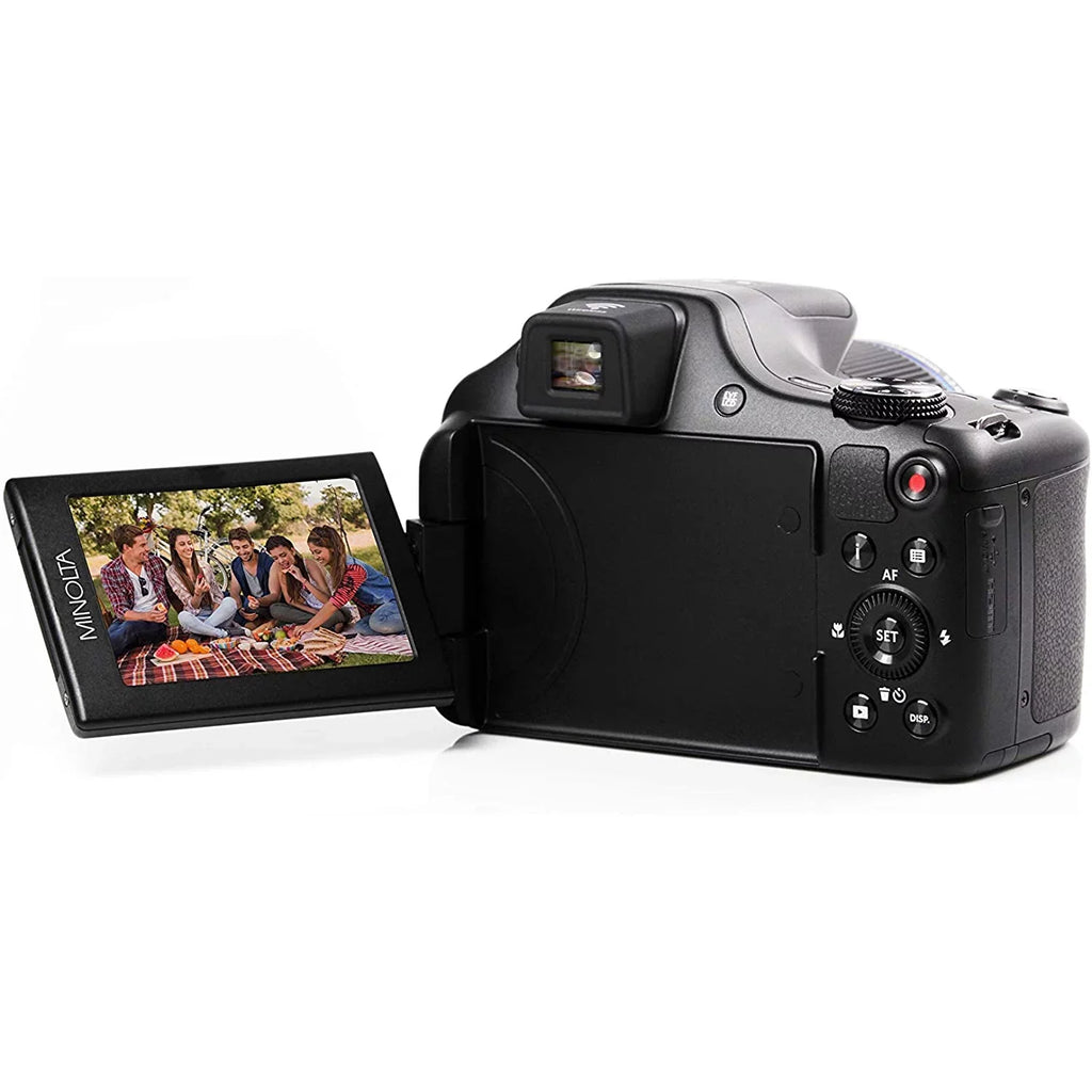MN67Z 20MP FHD Wi-Fi Bridge Camera with 67x Optical Zoom - Black