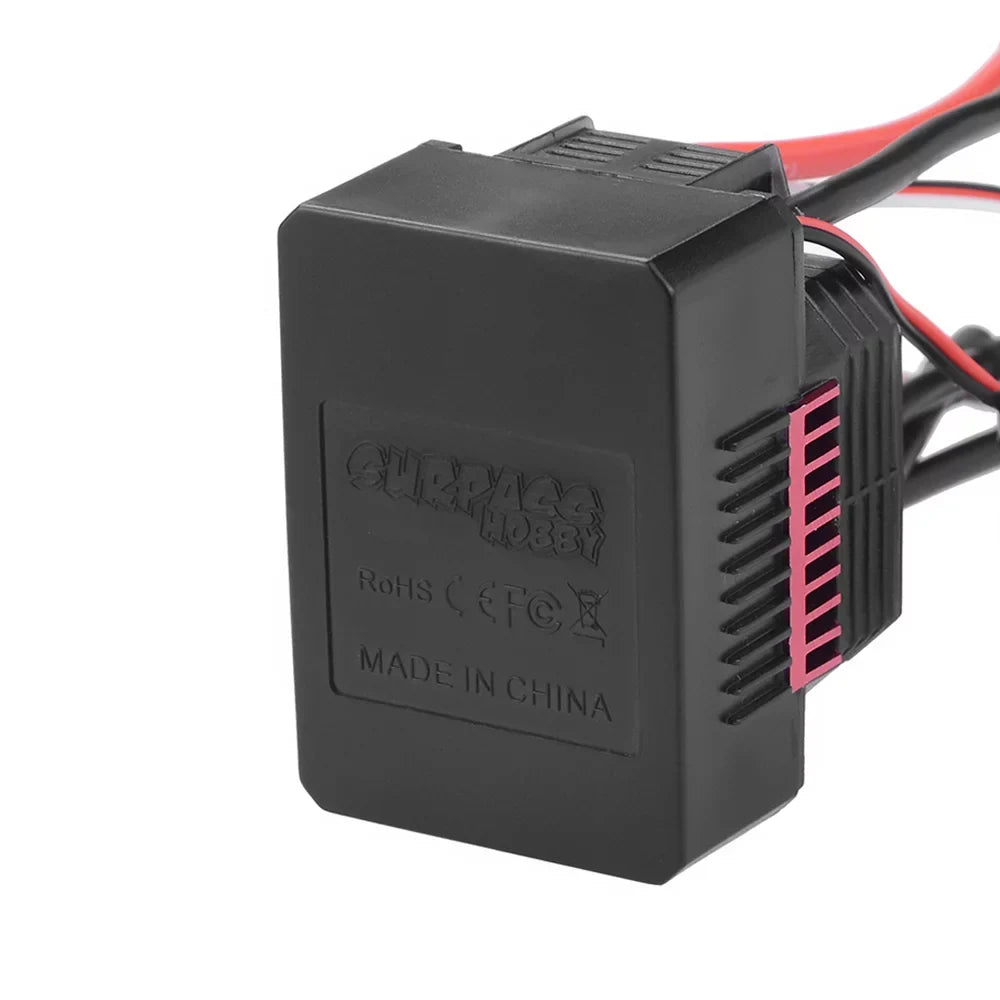 SURPASS HOBBY 80A Brushless ESC Waterproof Electric Speed Controller for 1/10 RC Truck Off-road Car