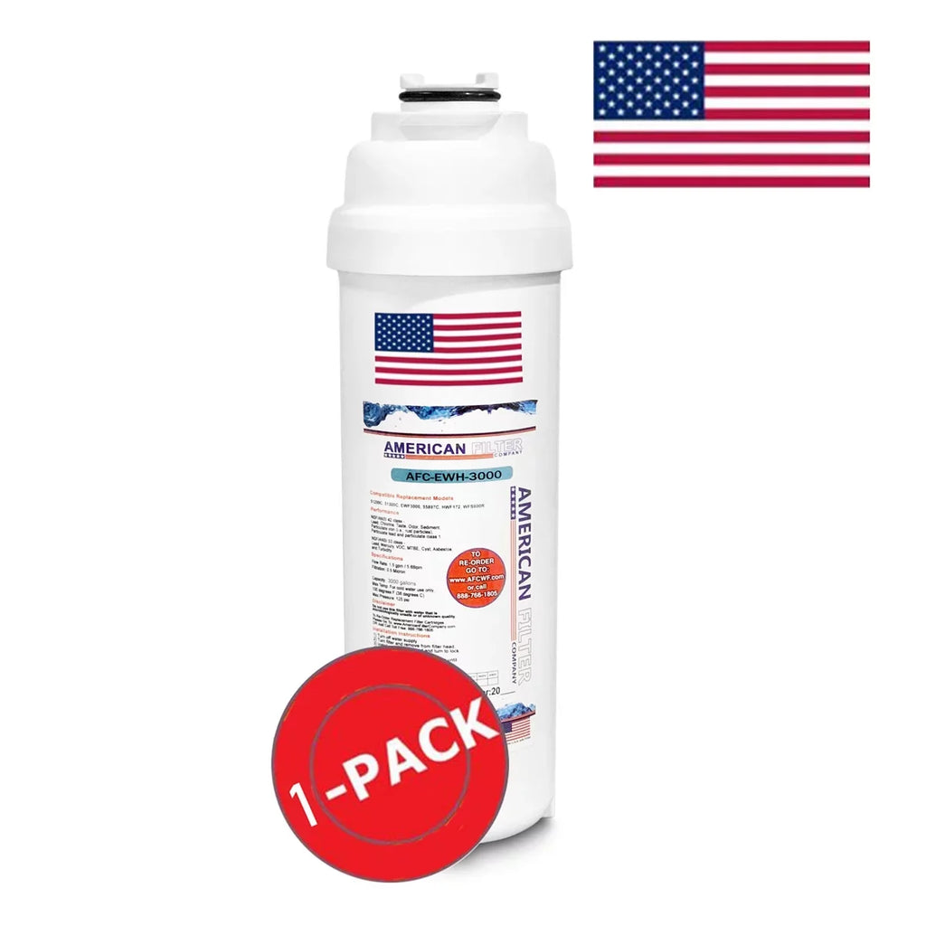 AFC Brand , aqua Fountain Filter , Model # AFC-EWH-3000 , suitable with WaterSentry® LCRSP8K - 1 Filters - Made in U.S.A.