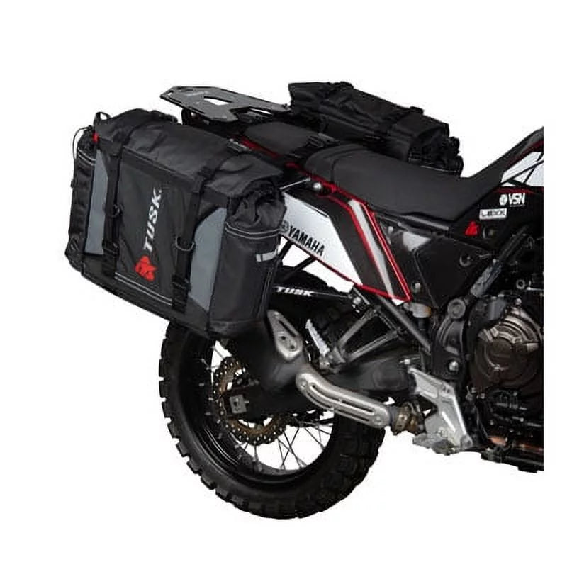Pannier Racks With Olympus Pannier Bags matching With Kawasaki KLR650 2008-2018