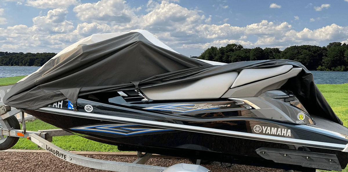 SUPER HEAVY-DUTY PWC 600D JET SKI shield appropriate for Yamaha Wave Raider 760 1996 2 Seater